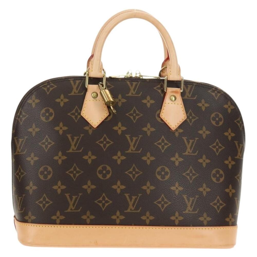 Louis Vuitton Monogram Alma Handbag Brown